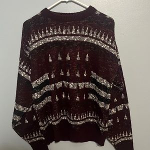 Vintage XstatX colorful knit sweater